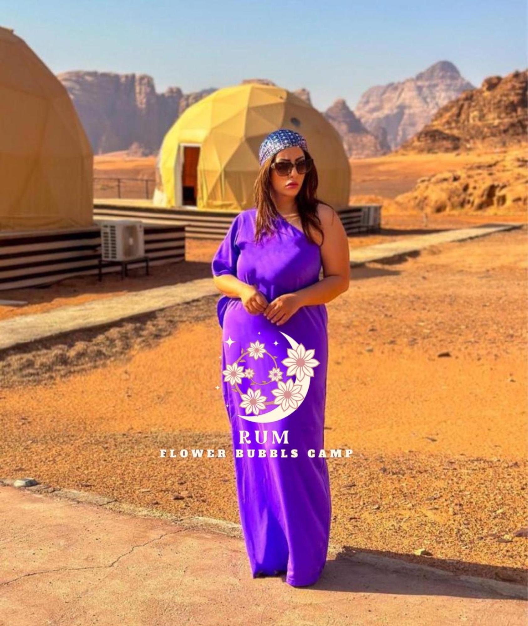 Rum Flower Bubbles Luxury Camp Wadi Rum Ngoại thất bức ảnh