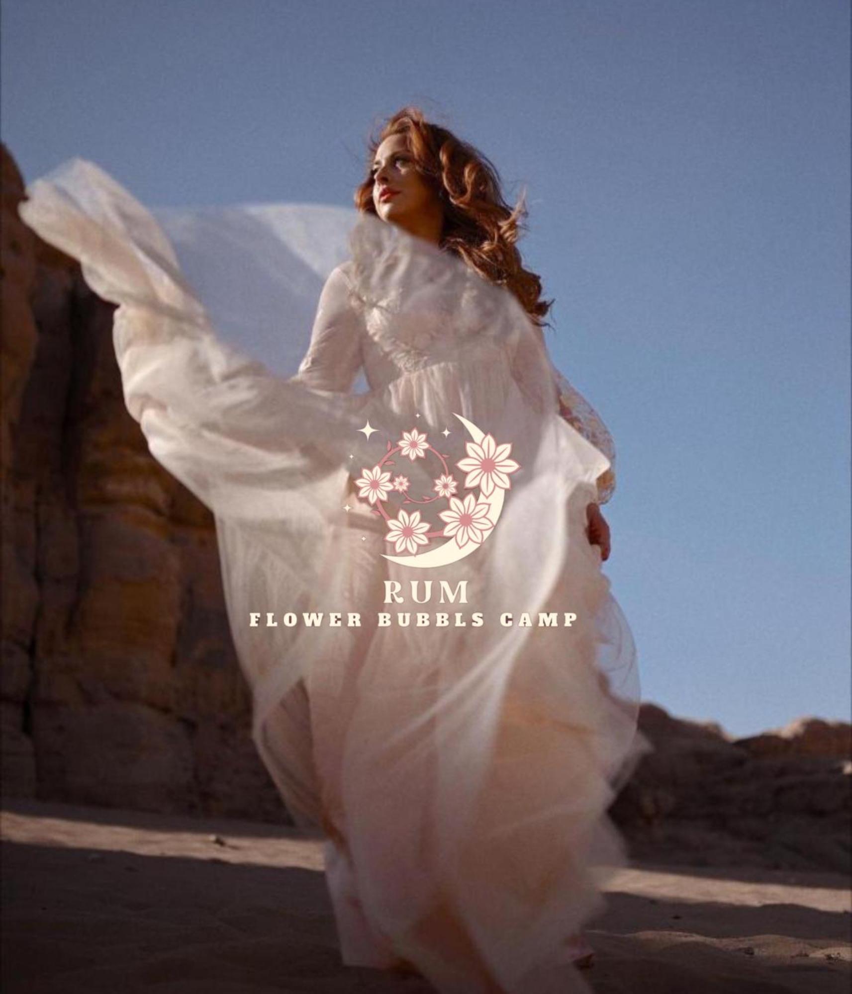 Rum Flower Bubbles Luxury Camp Wadi Rum Ngoại thất bức ảnh