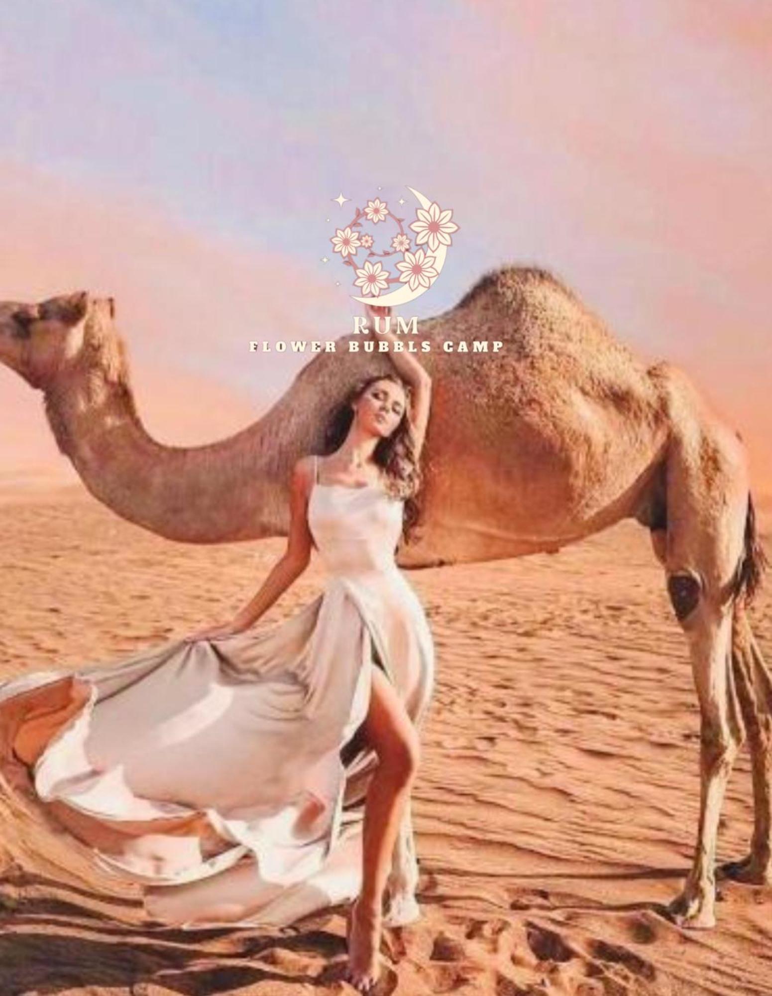 Rum Flower Bubbles Luxury Camp Wadi Rum Ngoại thất bức ảnh