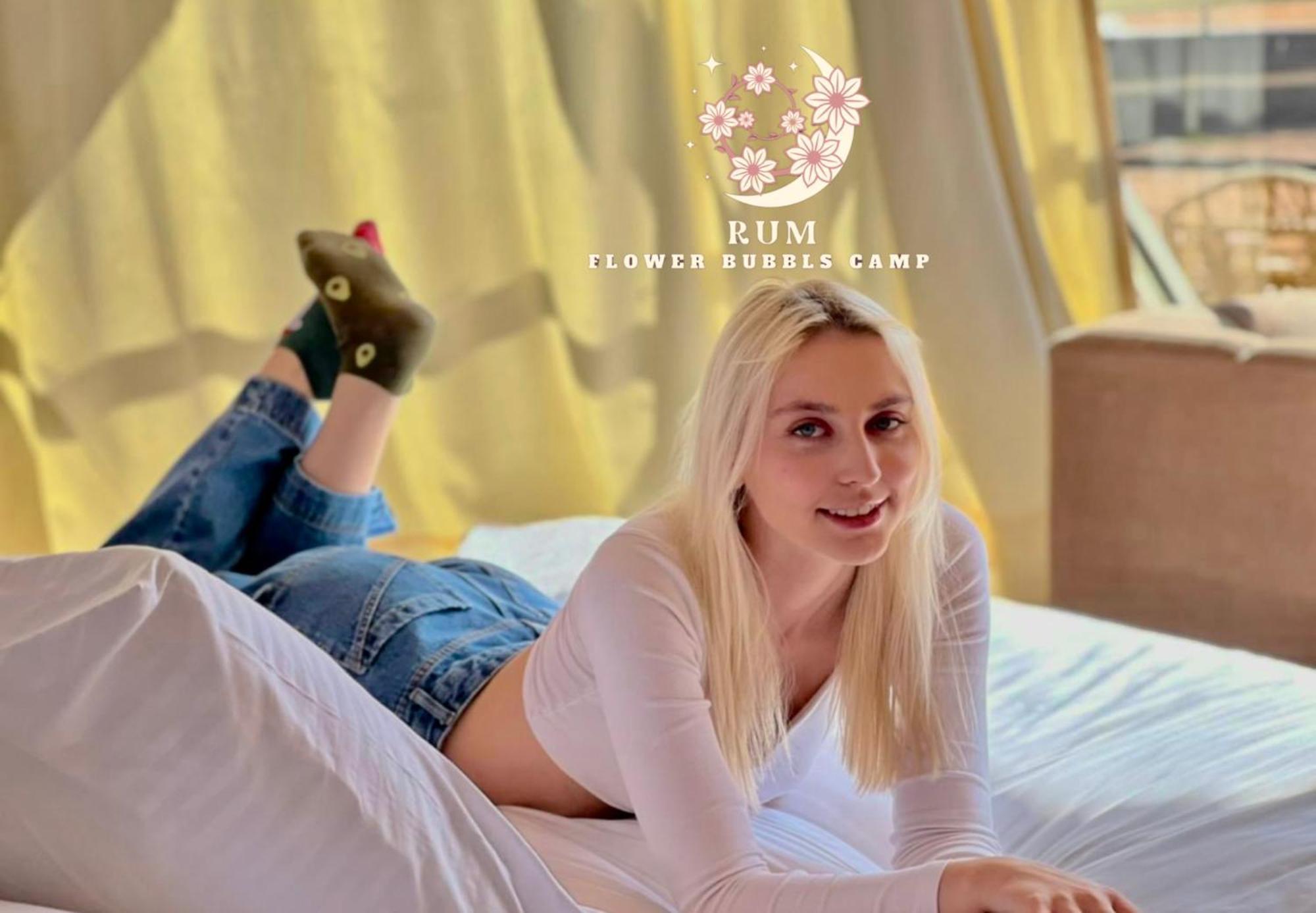 Rum Flower Bubbles Luxury Camp Wadi Rum Ngoại thất bức ảnh